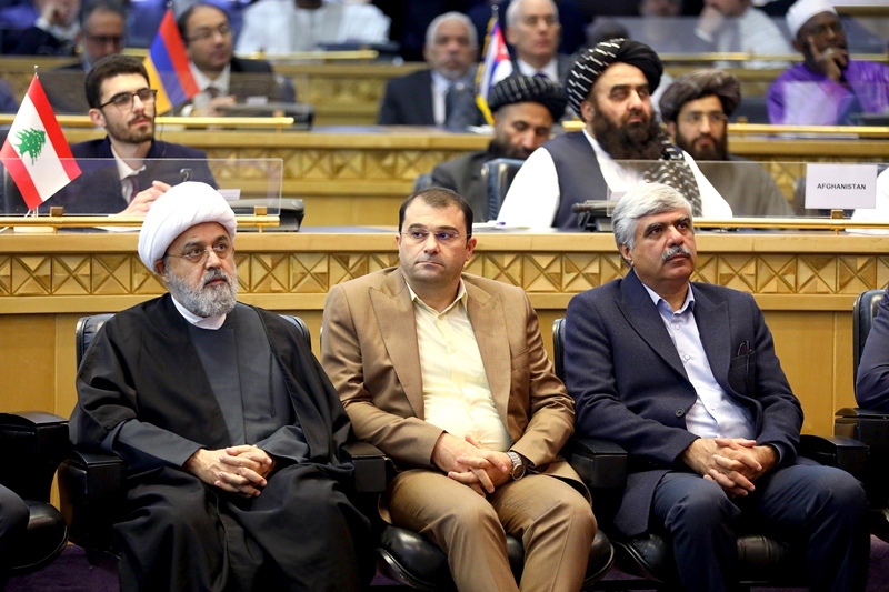 Huj. Shahriari attends Tehran international conference on Palestine (photo)  