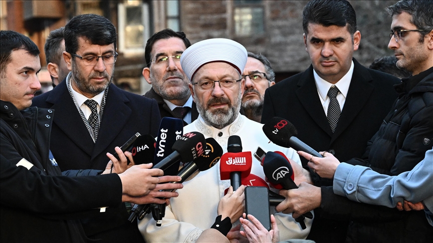 رئیس امور دینی ترکیه حمله به کلیسای سانتا ماریا را محکوم کرد