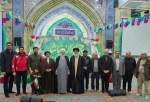 مراسم سالگرد پیروزی شکوهمند انقلاب اسلامی در مسجد مهدیه سنندج