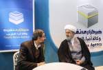 بازدید دبیرکل مجمع جهانی تقریب مذاهب اسلامی از غرفه خبرگزاری تقریب در نمایشگاه رسانه های ایران