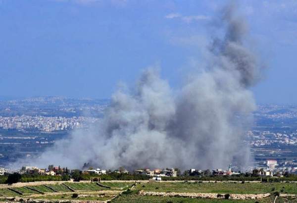 حزب اللہ لبنان کی لیمان علاقے میں صیہونی فوج کے مقامی ہیڈ کوارٹر پر گولہ باری