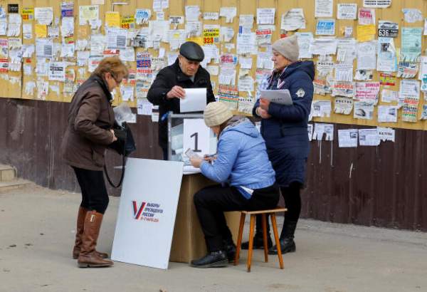 ماسکو: مغرب ایک سال پہلے سے روسی انتخابات کو سبوتاژ کرنے کی کوشش کر رہا ہے