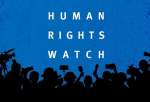 ہیومن رائٹس واچ نے بین الاقوامی برادری سے صیہونی حکومت پر پابندیاں لگانے کا مطالبہ کردیا
