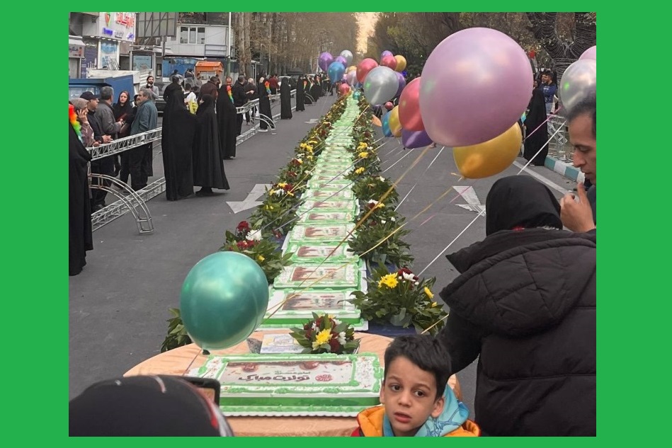 طهران تستضيف الصائمين على كعكة بطول 200 متر بمناسبة ذكرى ميلاد الإمام الحسن (ع)  