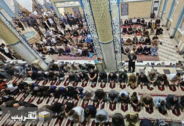گزارش تصویری| اقامه نماز عید سعید فطر مردم اهل سنت شهرستان سرپل ذهاب  
