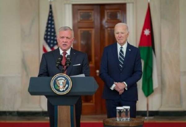 امریکی صدر نے اردن کے بادشاہ کے ساتھ فون کال میں علاقائی کشیدگی میں کمی پر تبادلہ خیال