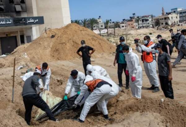 ہیومن رائٹس واچ: غزہ کی پٹی میں 140 اجتماعی قبریں دریافت ہوئی ہیں