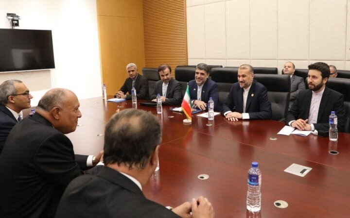 وزيرا خارجية إيران ومصر يلتقيان في غامبيا
