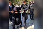 بازداشت یک دختر جوان در مسجدالاقصی
