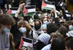 امریکی طلباء کا غزہ میں اسرائیلی مظالم کے خلاف مظاہروں کا سلسلہ دنیا بھر میں پھیلنے لگا