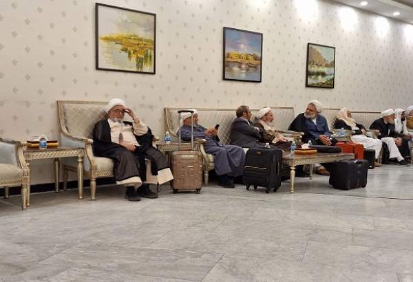 ورود اعضای شورای عالی مجمع تقریب به بغداد برای شرکت در کنفرانس وحدت اسلامی عراق