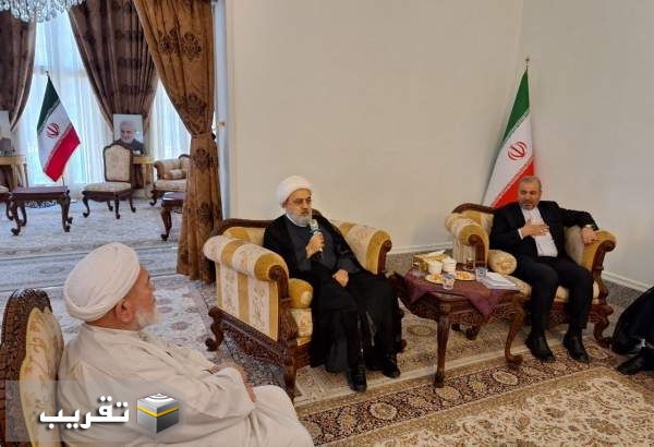 دیدار دبیرکل مجمع تقریب و هیئت همراه با سفیر جمهوری اسلامی ایران در بغداد  