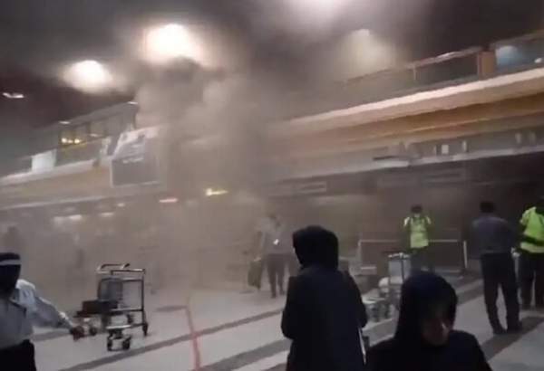 تعویق پرواز حجاج درپی آتش سوزی در فرودگاه لاهور پاکستان