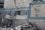 غزہ میں آنروا کے مراکز پر صیہونیوں کے حملے